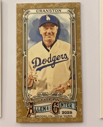 2025 Topps Allen & Ginter #209 Bryan Cranston — front