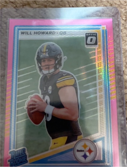 2025 Donruss Optic #309 Will Howard — front