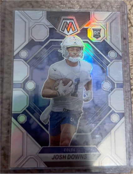 2023 Panini Mosaic #339 Josh Downs Rookie — front