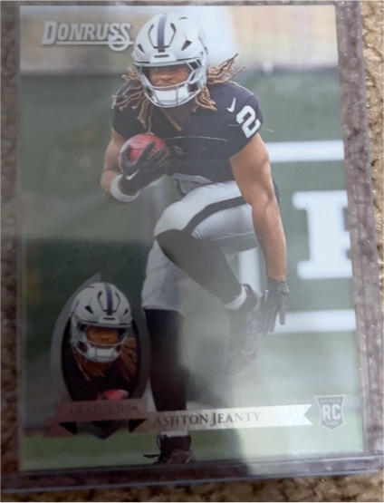 2025 Panini Donruss #8 Ashton Jeanty Retro 1995 — front