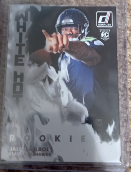 2025 Panini Donruss White Hot Rookies #WHR-JLM Jalen Milroe — front