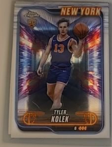 2024-25 Topps Chrome #167 Tyler Kolek — front