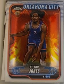 2024-25 Topps Chrome #189 Dillon Jones — front