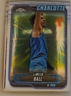 2024-25 Topps Chrome #3 LaMelo Ball — front