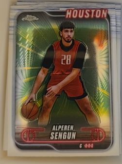 2024-25 Topps Chrome #106 Alperen Sengun — front
