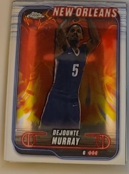 2024-25 Topps Chrome #73 Dejounte Murray — front