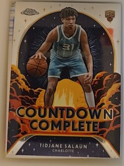 2024-25 Topps Chrome #CC-15 Tidjane Salaun — front