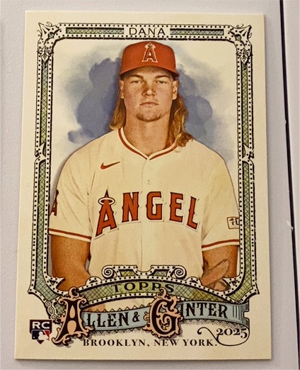 2025 Topps Allen & Ginter #84 Caden Dana — front