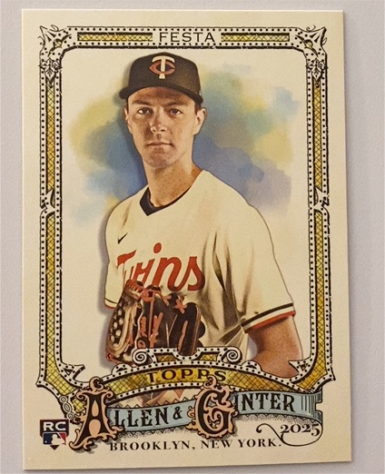 2025 Topps Allen & Ginter #249 David Festa — front