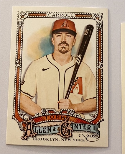 2025 Topps Allen & Ginter #10 Corbin Carroll — front