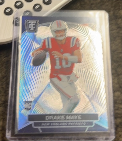 2024 Panini Totally Certified #121 Drake Maye — front