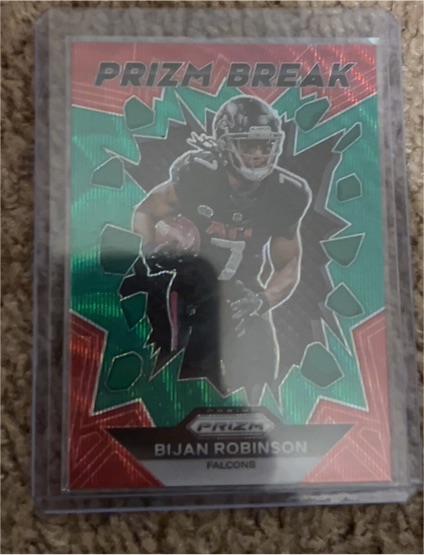 2023 Panini Prizm #PB-8 Bijan Robinson — front