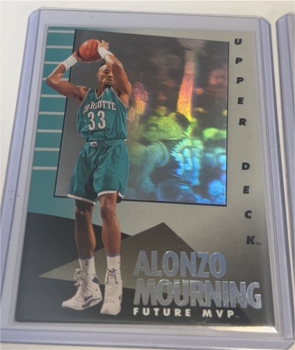 1993 Upper Deck #34 Alonzo Mourning Future MVP — front