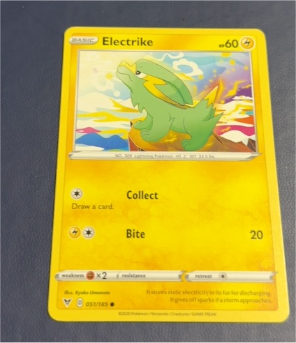 2020 Pokémon Vivid Voltage #051 Electrike — front