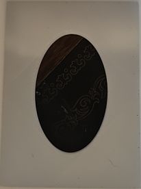 Piaggio Crankcase Transmission Cover Logo — front