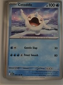 2025 Pokémon SV10: Destined Rivals #064 Cetoddle — front