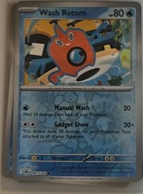 2025 Pokemon Scarlet & Violet: Destined Rivals #061 Wash Rotom — front