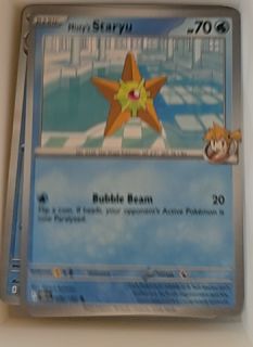 2025 Pokemon Scarlet & Violet Destined Rivals #046 Misty's Staryu — front