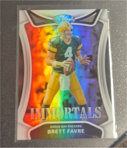 2025 Panini Certified #IM-BFE Brett Favre — front