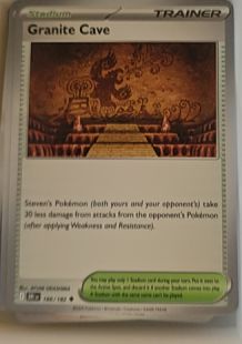 2025 Pokémon Scarlet & Violet Destined Rivals #166 Granite Cave — front