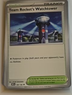 2025 Pokemon SV10: Destined Rivals #180 Team Rocket's Watchtower — front