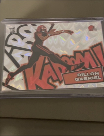 2025 Panini Absolute - Kaboom! Horizontal Dillon Gabriel #5 — front