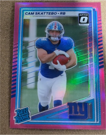 2025 Panini Donruss Optic #302 Cam Skattebo — front