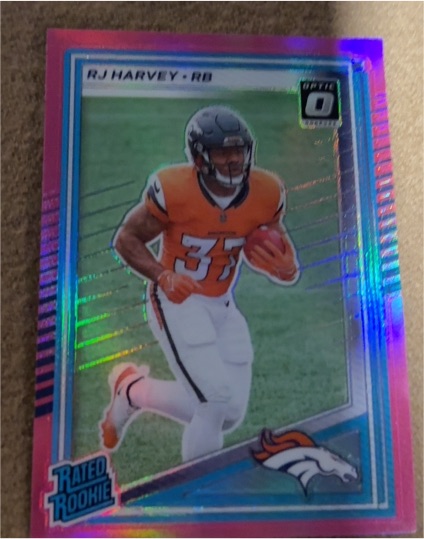 2025 Panini Donruss Optic #312 RJ Harvey — front