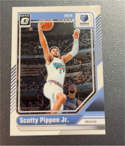 2024-25 Panini Donruss Optic #180 Scotty Pippen Jr. — front