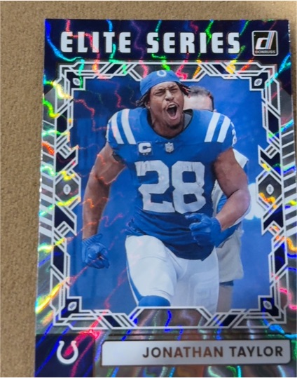 2025 Donruss The Elite Series #TES-JTA Jonathan Taylor — front