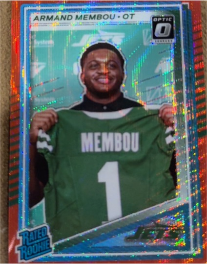 2025 Panini Donruss Optic #358 Armand Membou — front