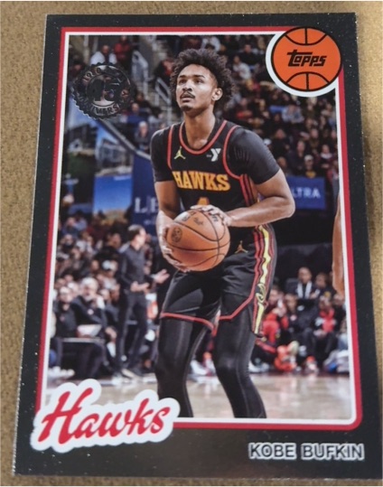 2025-26 Topps #80BK-30 Kobe Bufkin — front