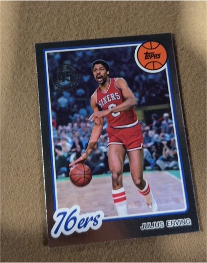 2025-26 Topps #80BK-2 Julius Erving 1980-81 Topps Basketball — front