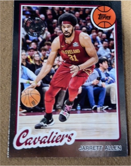 2025-26 Topps #80BK-25 Jarrett Allen 1980-81 Topps Basketball — front