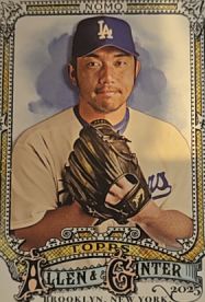 2025 Topps Allen & Ginter #306 Hideo Nomo — front