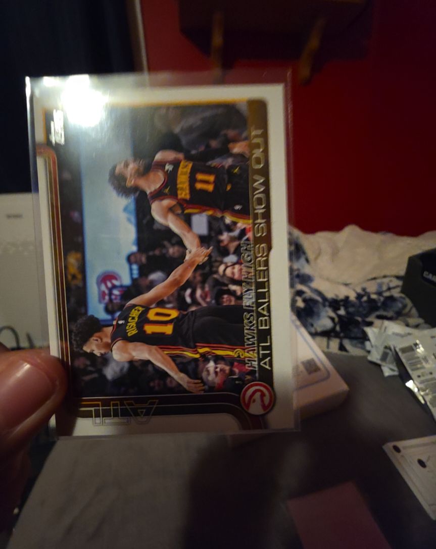 2025-26 Topps #282 Trae Young ATL Ballers Show Out — front