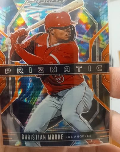 2025 Panini Prizm Baseball #6 Christian Moore — front