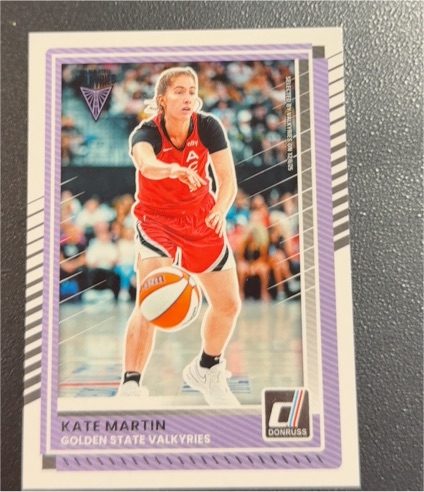 2025 Panini Donruss WNBA #54 Kate Martin — front