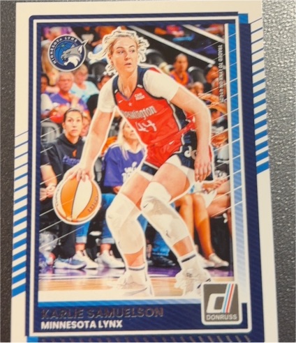 2025 Donruss WNBA #50 Karlie Samuelson — front