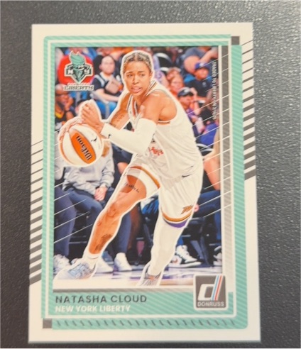 2025 Donruss WNBA #8 Natasha Cloud — front