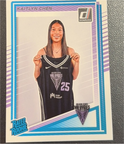 2025 Panini Donruss WNBA #90 Kaitlyn Chen — front