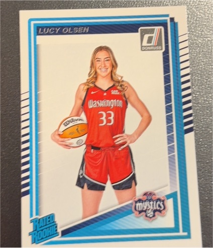 2025 Panini Donruss WNBA #97 Lucy Olsen — front