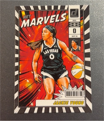 2025 Donruss WNBA #0 Jackie Young Net Marvels — front