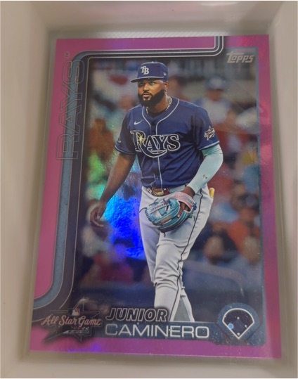 2025 Topps Update #ASG-40 Junior Caminero — front