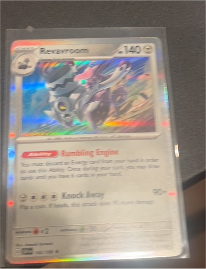 2022 Pokémon TCG Scarlet & Violet Base Set #142 Revavroom — front