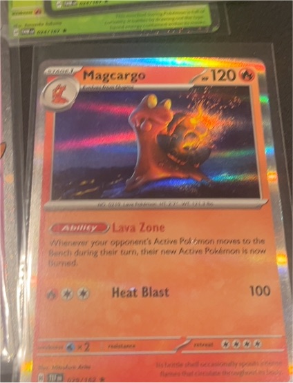 2024 Pokémon #29 Magcargo — front