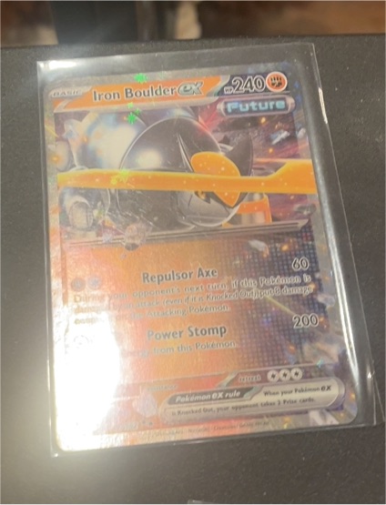 2022 Pokemon TCG Iron Boulder ex 099/162 — front