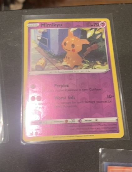 2022 Pokemon TCG SWSH11: Lost Origin #080 Mimikyu — front