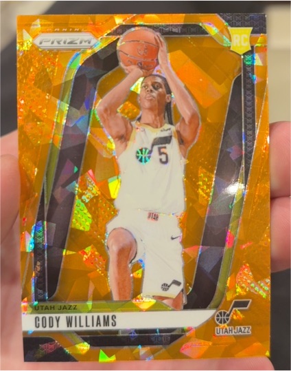 2024-25 Panini Prizm #232 Cody Williams — front