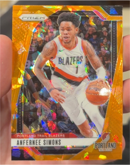 2024-25 Panini Prizm #45 Anfernee Simons — front